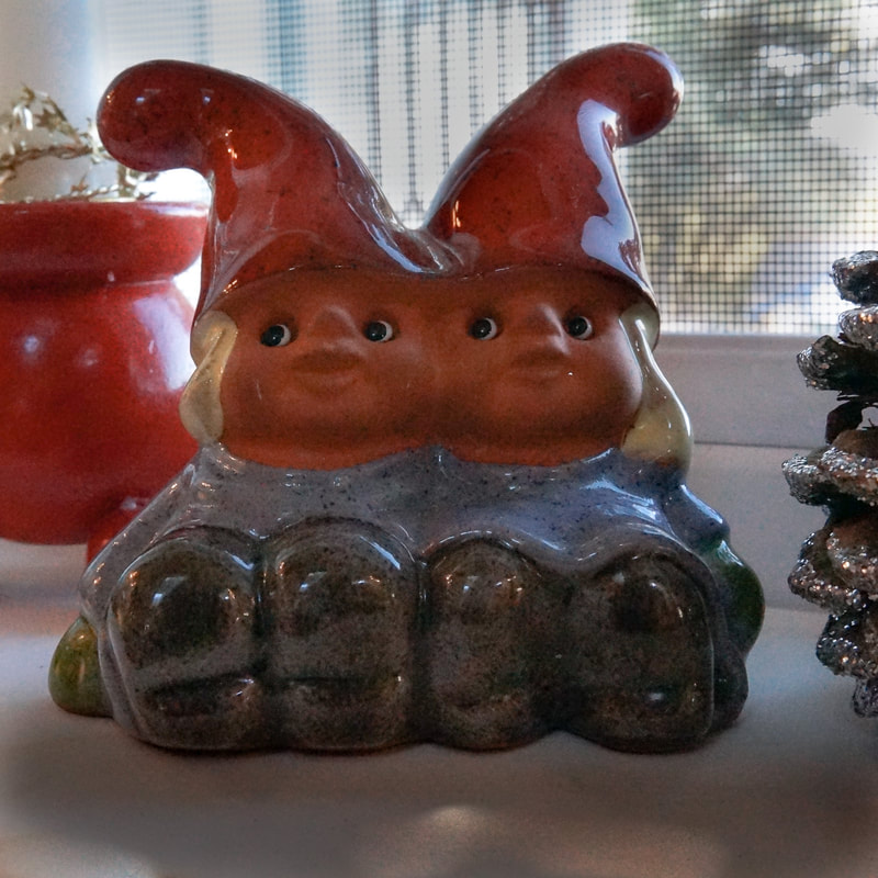 ceramic christmas trolls