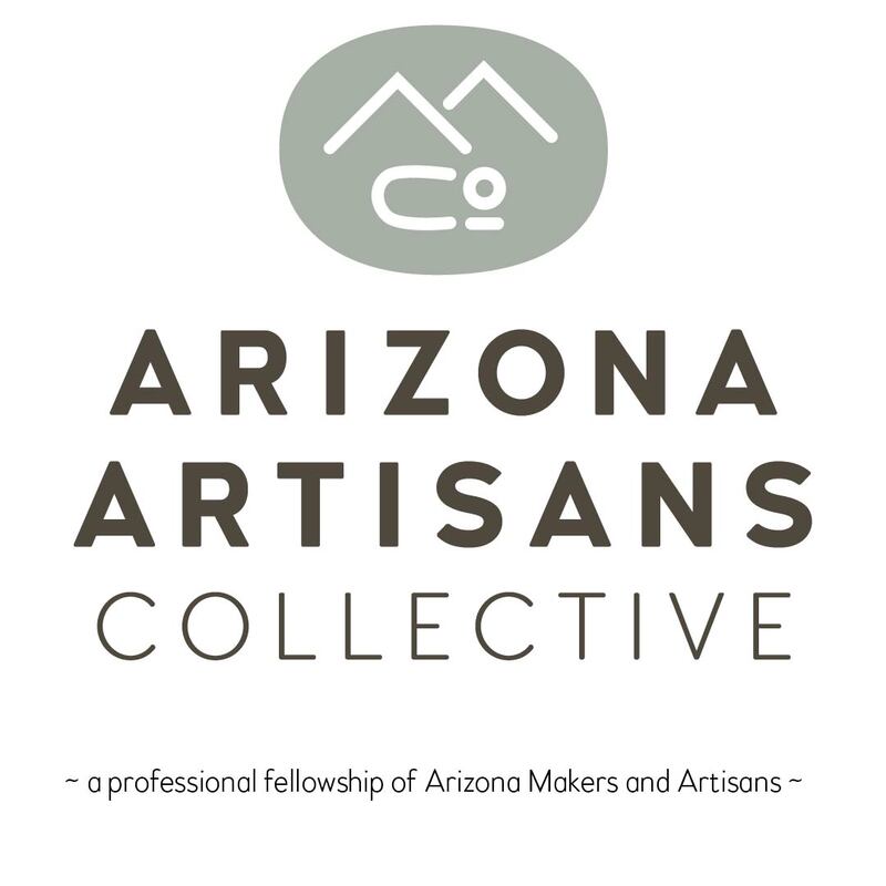 Arizona Artisans Collective logo and tagline