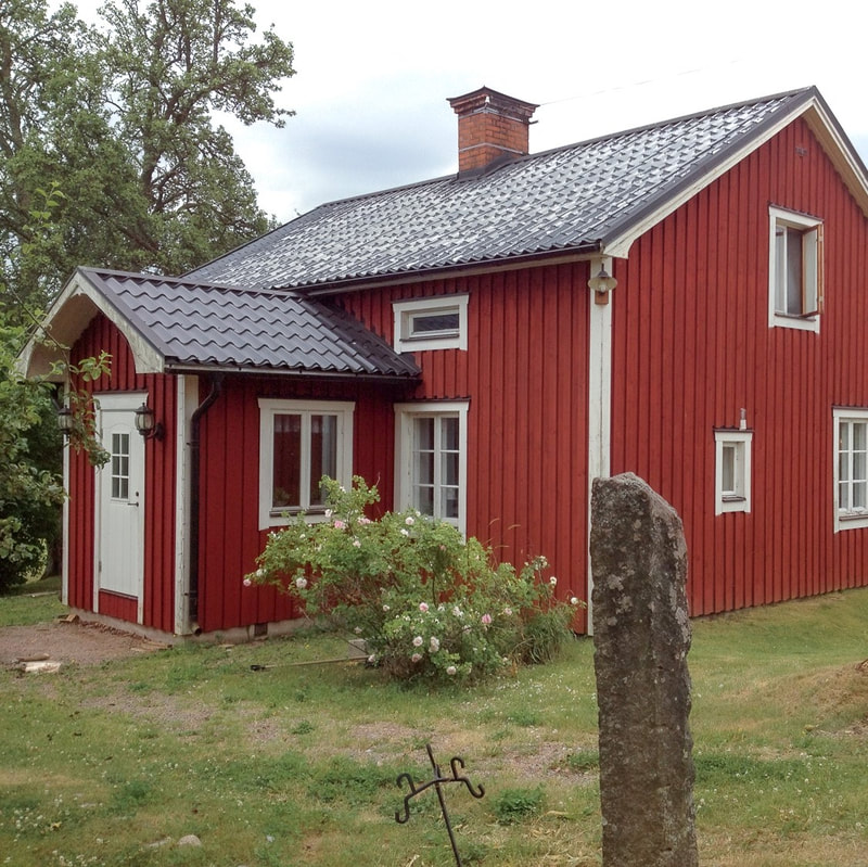 a 300 hundred year old cottage in northern Sweden